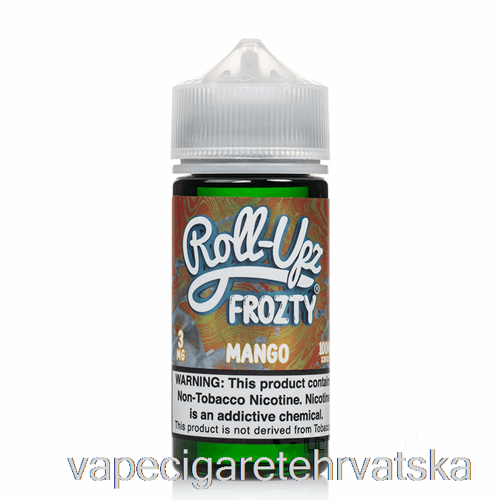 Vape Cigarete Frozty Mango - Juice Roll-upz - 100ml 6mg